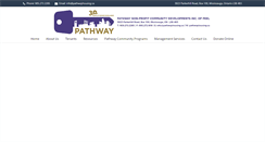 Desktop Screenshot of pathwayhousing.ca